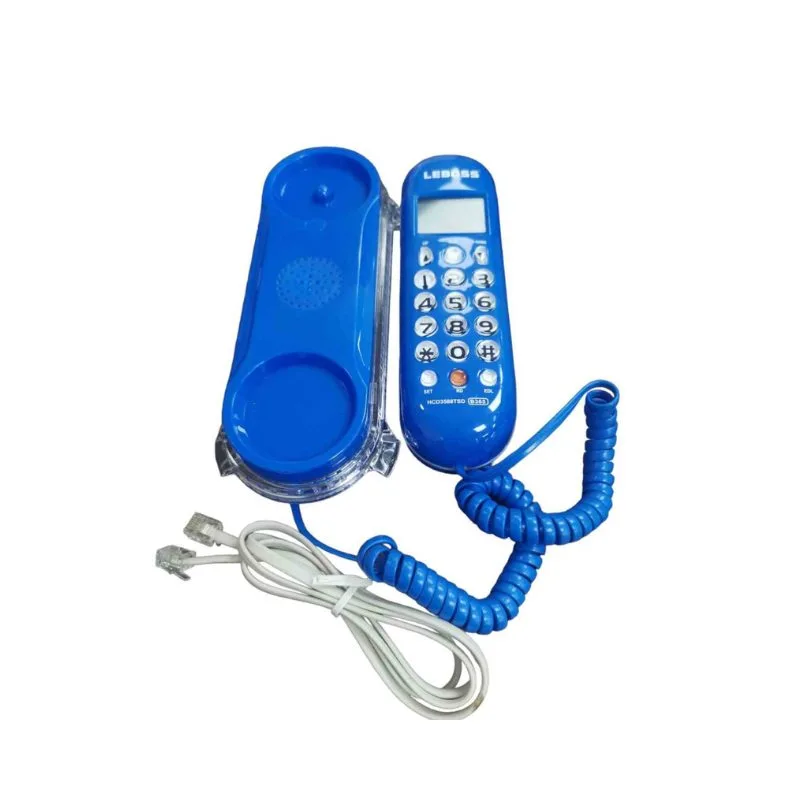 Ενσύρματο τηλέφωνο - B365  - Leboss - 003652 - Blue