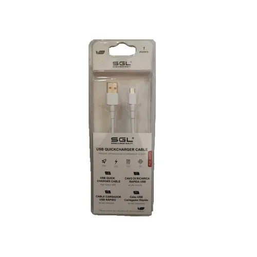 Καλώδιο φόρτισης & data - Android - Micro USB - 1M - 194732