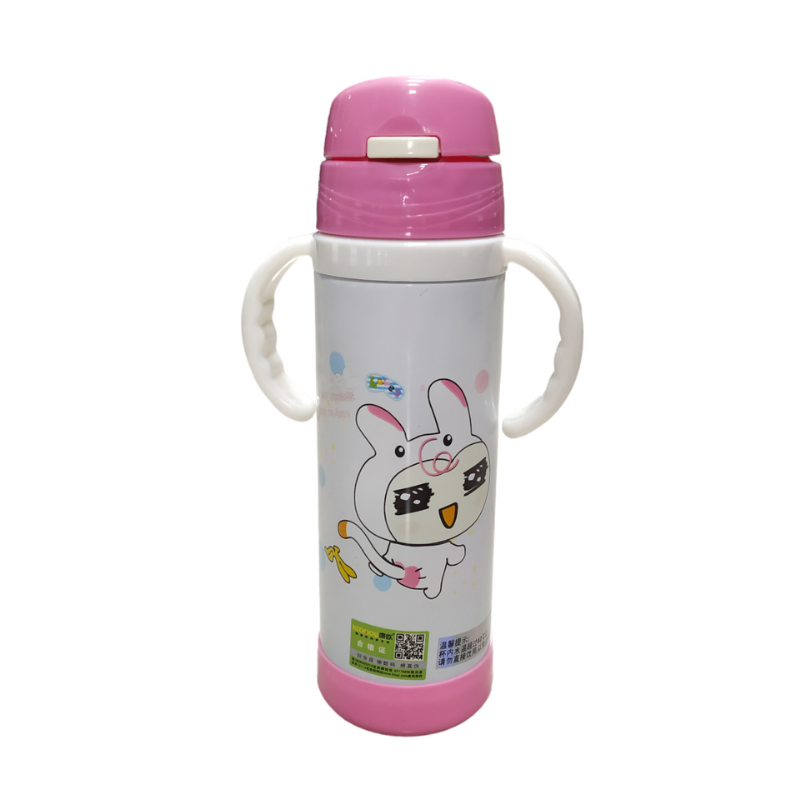 Παιδικό φορητό παγούρι-θερμός - KM903 - 500ml - 101214 - Pink