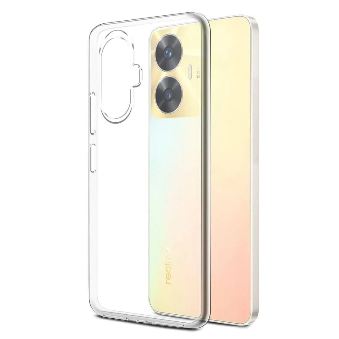TechWave Ultra Slim 0,5 case for Realme C55 Transparent