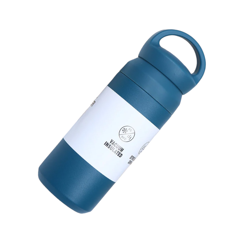 Φορητό παγούρι-θερμός - KM1076 - 350ml - 923013 - Blue