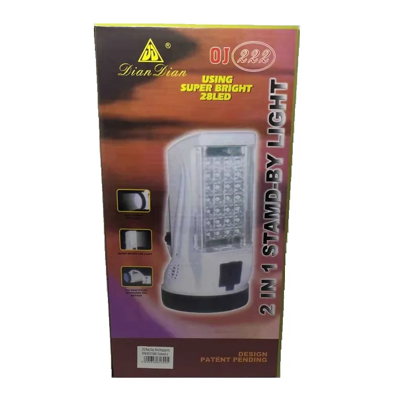 Επαναφορτιζόμενος φακός LED - Stand-By Light - 222 - 616005