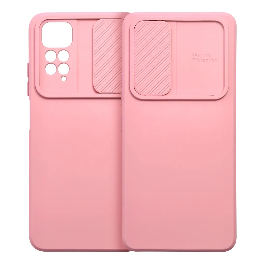 TechWave Camslider case for Xiaomi Redmi Note 11 / 11S light pink