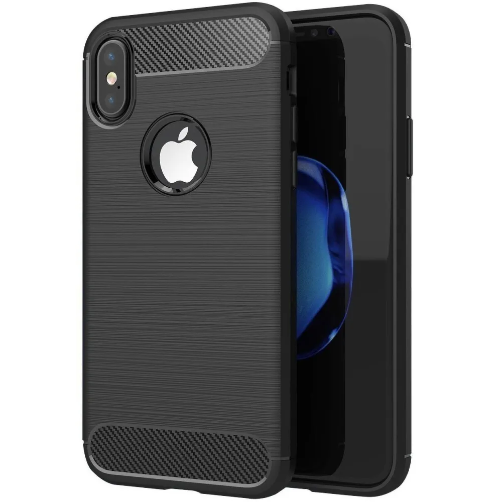 TechWave Carbon Case for iPhone X black