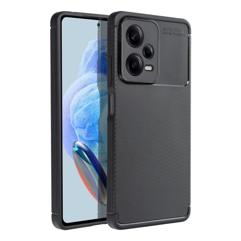 TechWave Carbon Fiber case for Xiaomi Redmi Note 12 Pro 5G black