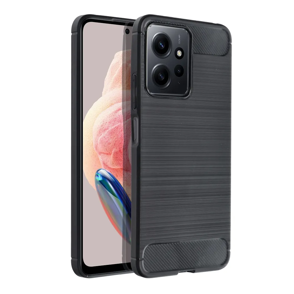 TechWave Carbon case for Xiaomi Redmi Note 12 4G black