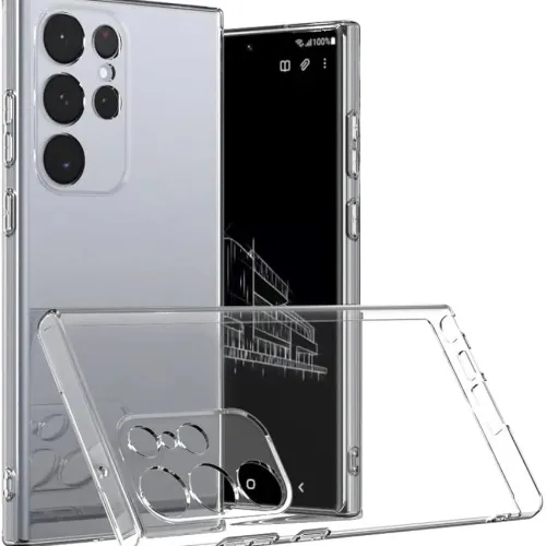 TechWave Clear 2mm case for Samsung Galaxy S24 Ultra (camera protection)