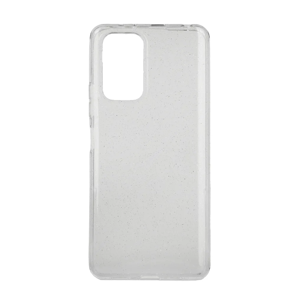 TechWave Clear Glitter case for Xiaomi Redmi Note 11 Pro 4G / 5G transparent / silver