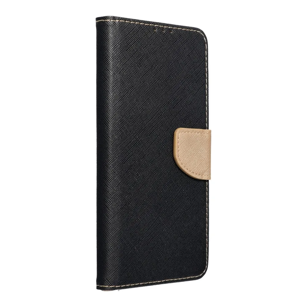 TechWave Fancy Book case for Samsung Galaxy A22 5G black / gold