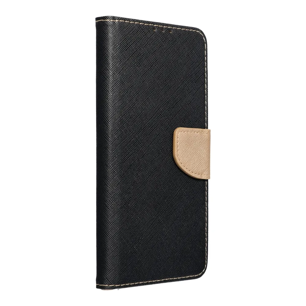 TechWave Fancy Book case for iPhone 14 Plus black / gold