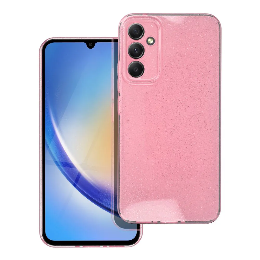 TechWave Glam case for Samsung Galaxy A34 5G pink