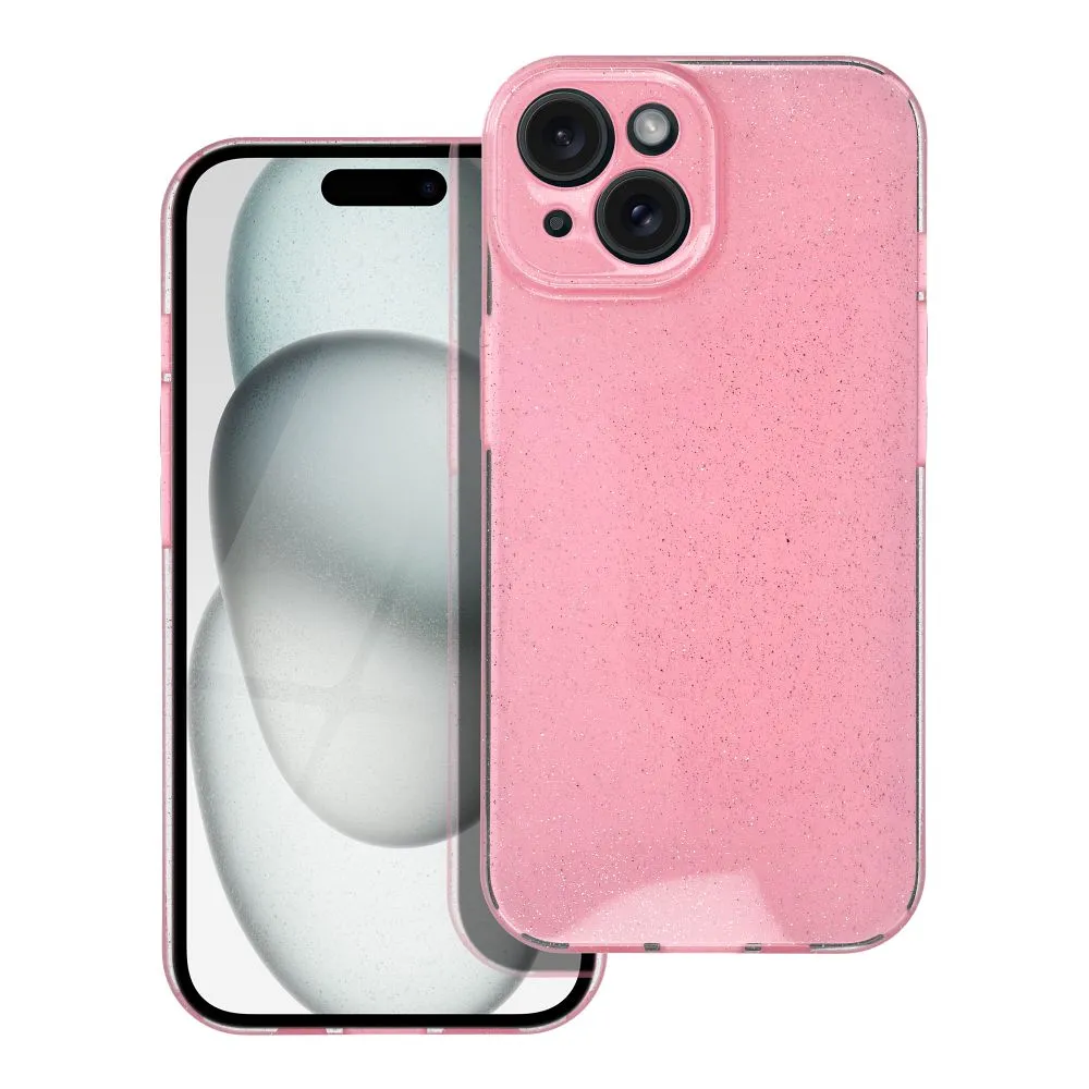 TechWave Glam case for iPhone 15 pink