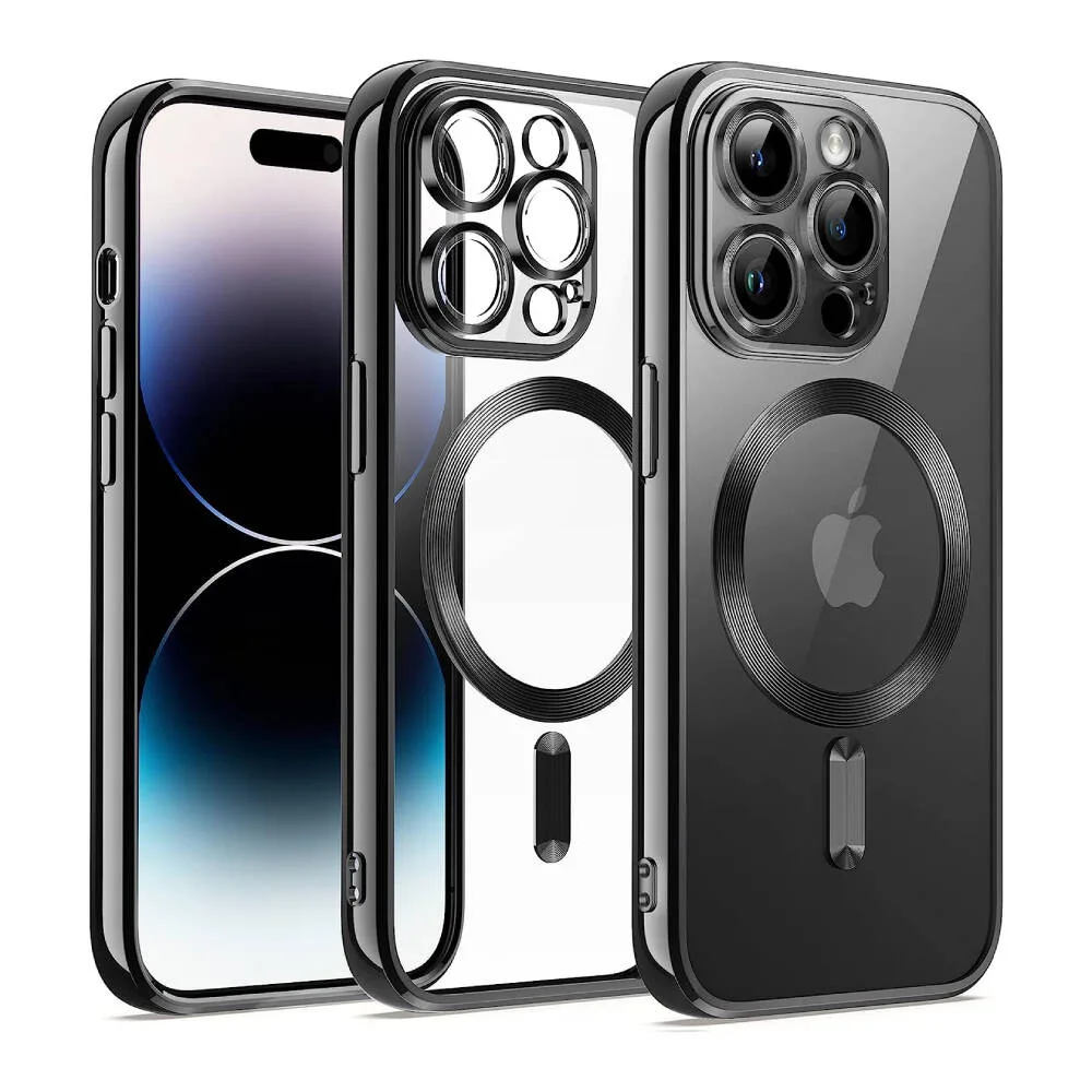 TechWave Magsafe Clear case for iPhone 13 Pro black