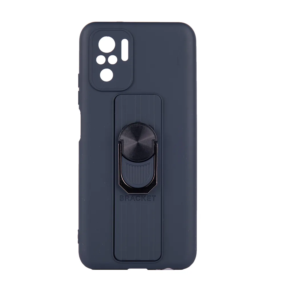 TechWave Ring Silicone case for Xiaomi Redmi Note 10 / Note 10S dark blue