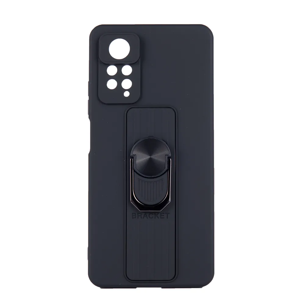 TechWave Ring Silicone case for Xiaomi Redmi Note 11 Pro / 11 Pro 5G / 11 Pro+ 5G black