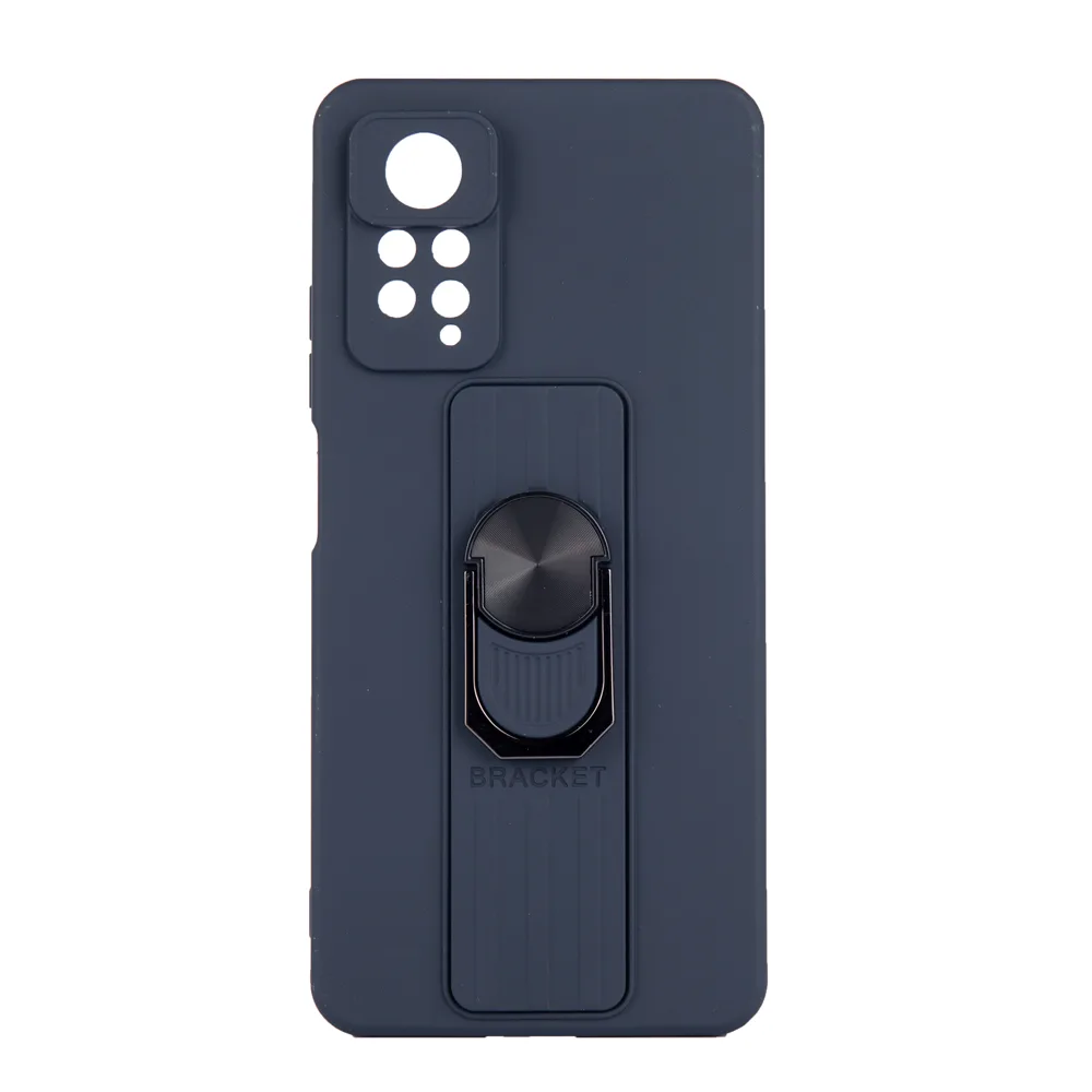 TechWave Ring Silicone case for Xiaomi Redmi Note 11 Pro dark blue