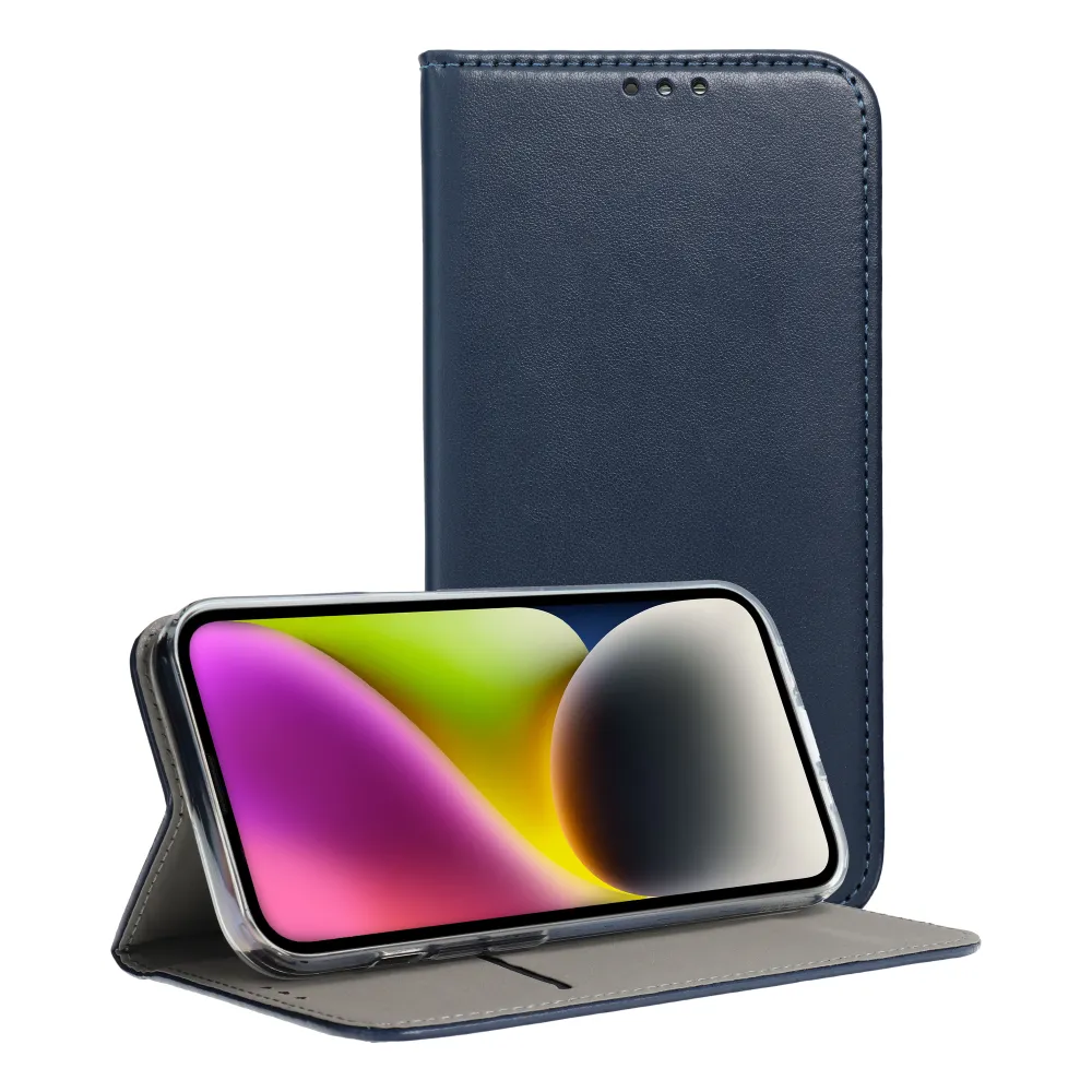 TechWave Smart Leather case for Xiaomi Redmi Note 12 5G navy