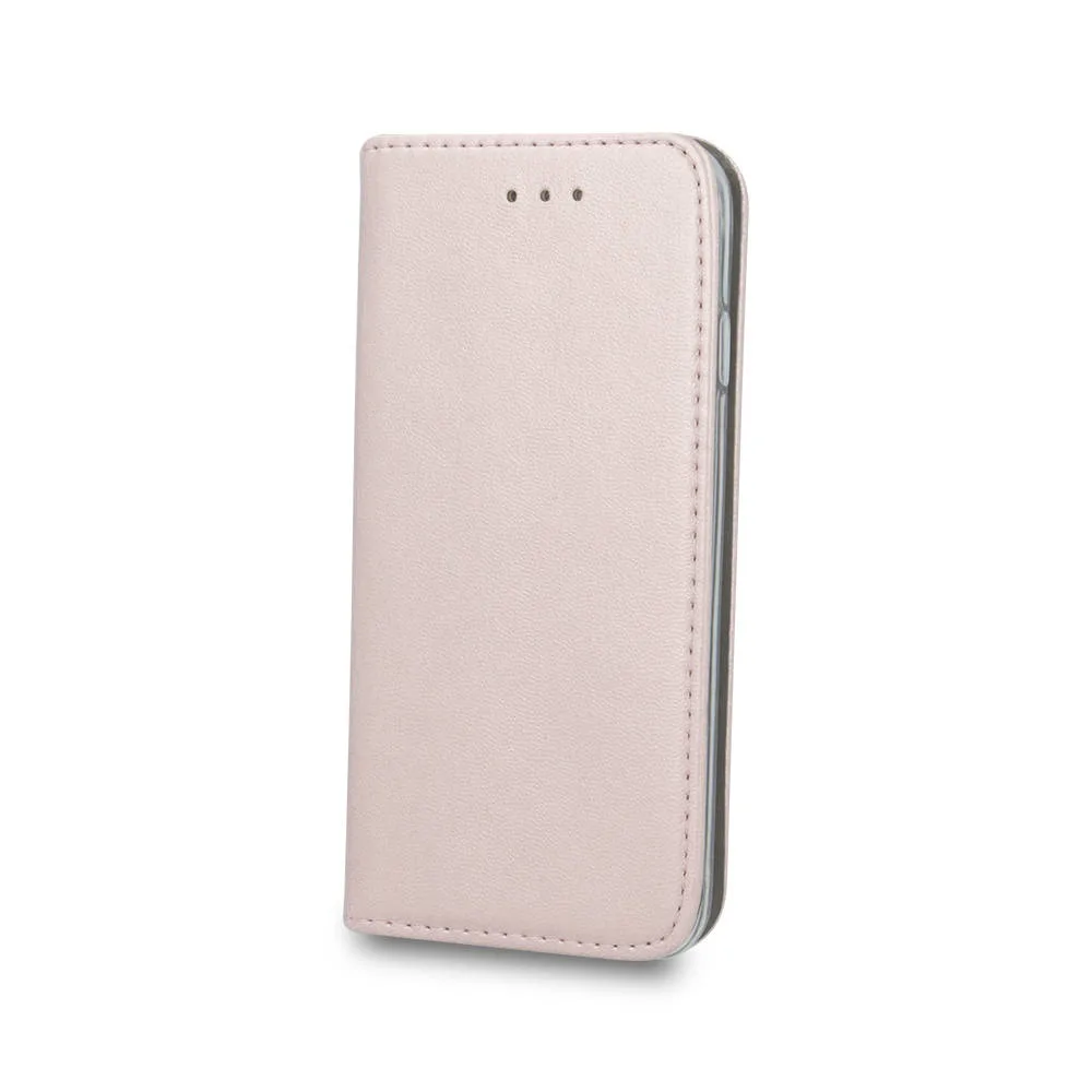 TechWave Smart Leather case for iPhone 14 rose gold