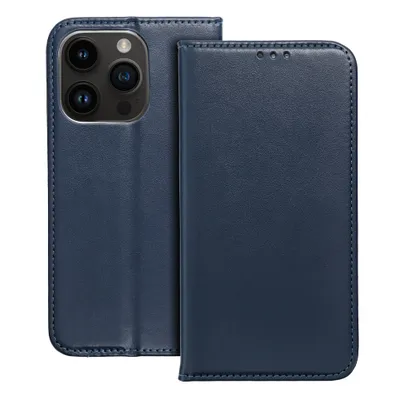 TechWave Smart Magnet case for iPhone 15 Pro navy blue