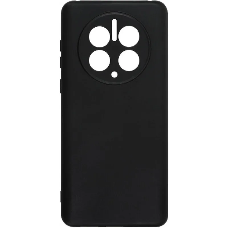 TechWave Soft Silicone case for Huawei Mate 50 Pro black