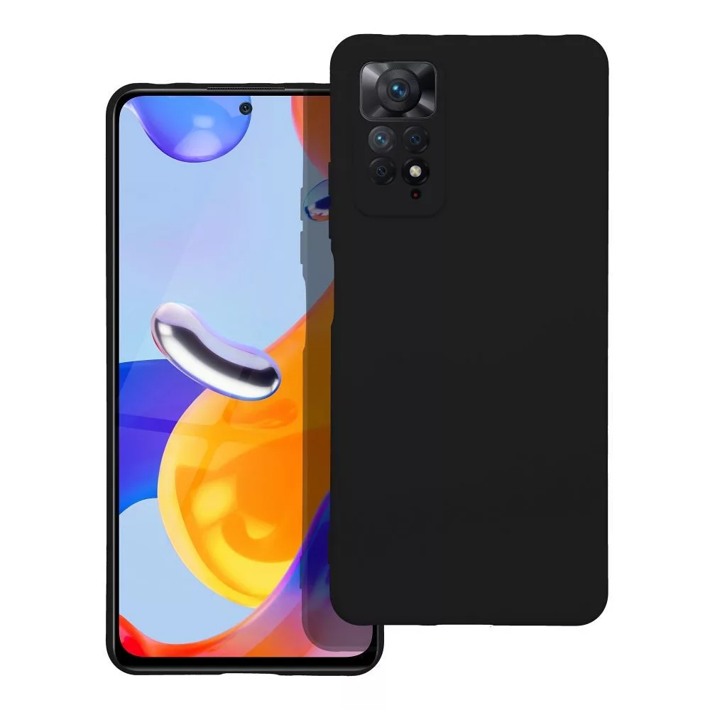 TechWave Soft Silicone case for Xiaomi Redmi Note 11 Pro / 11 Pro 5G black