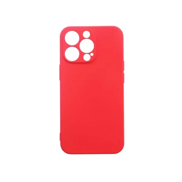 TechWave Soft Silicone case for iPhone 13 Pro red