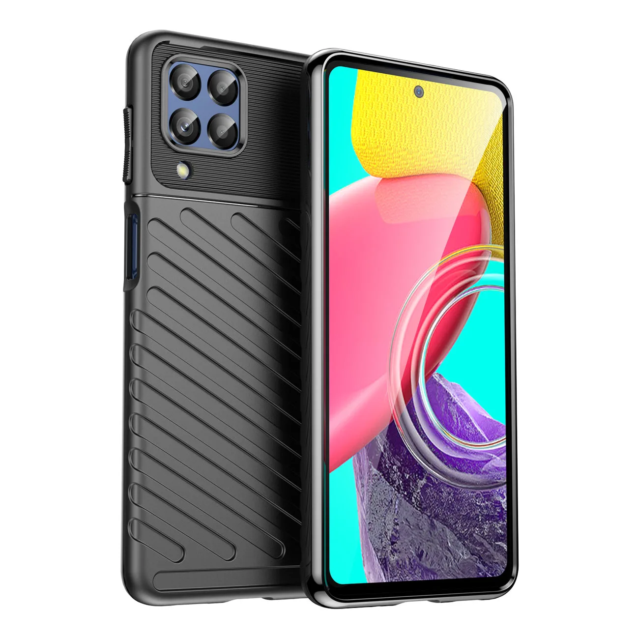 TechWave Thunder case for Samsung Galaxy M53 black