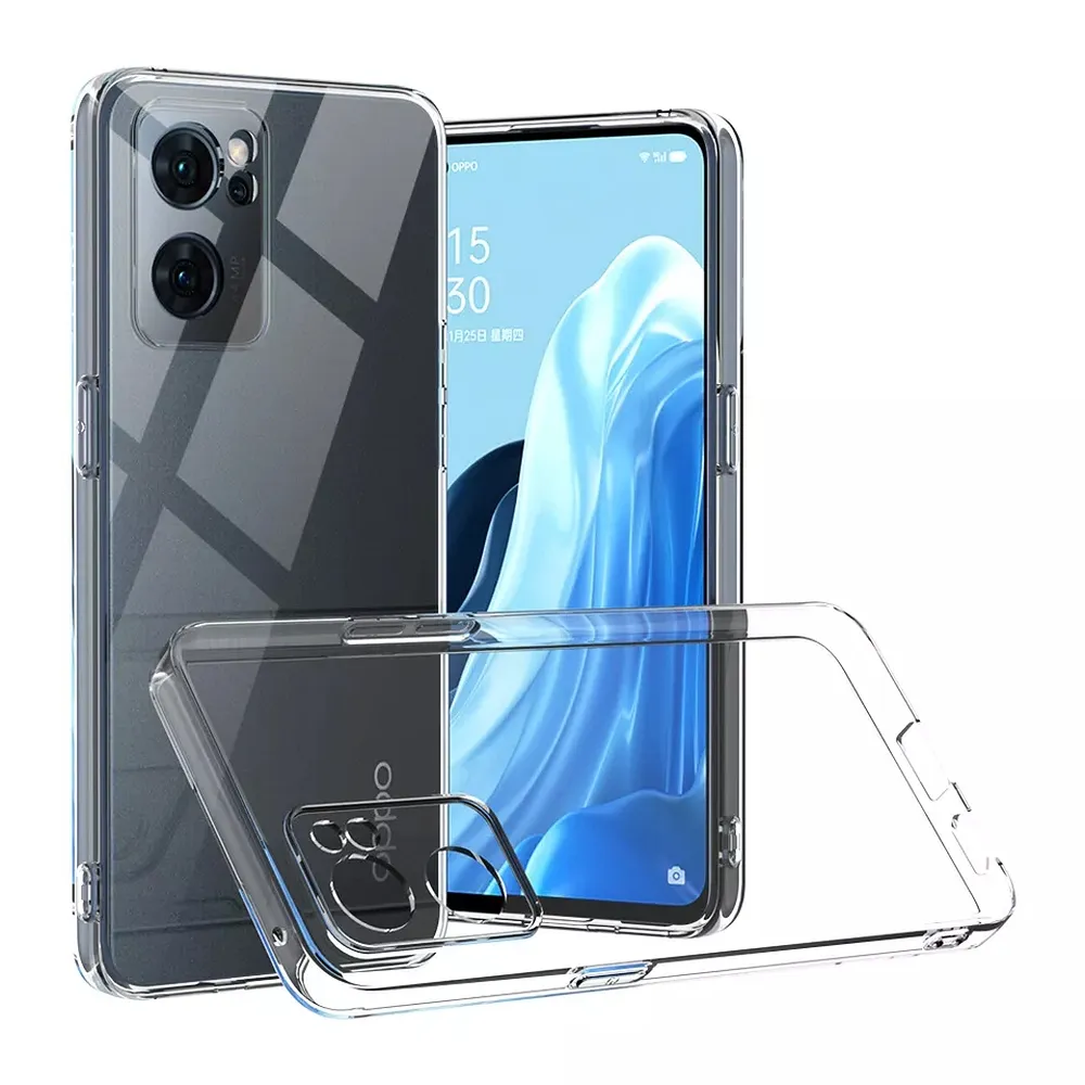 TechWave Ultra Slim 0,5mm back case for OPPO Reno 7 5G transparent