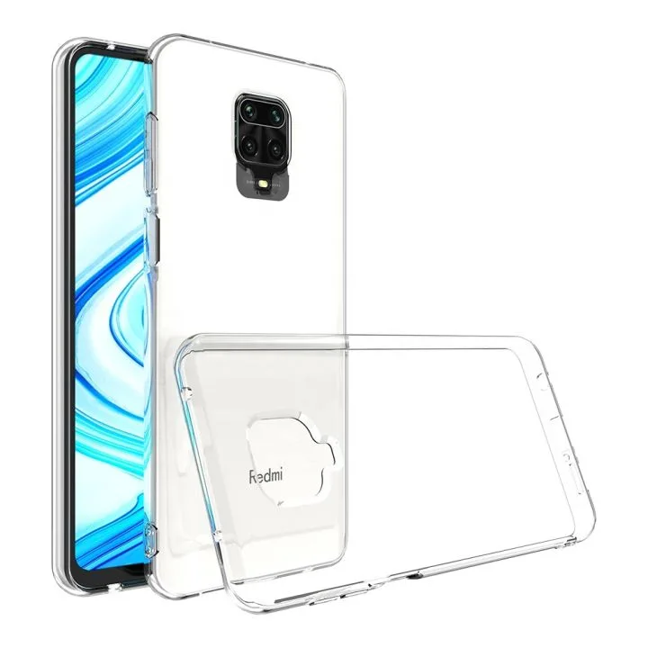 TechWave Ultra Slim 0,5mm back case for Xiaomi Redmi Note 9 Pro Max transparent