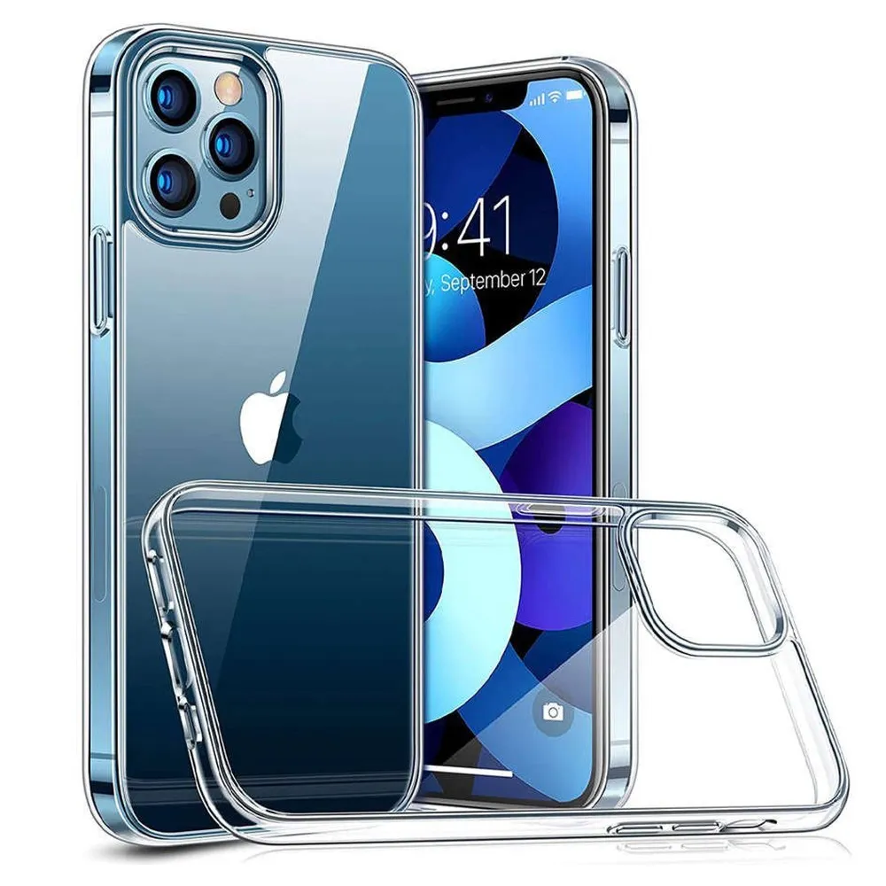 TechWave Ultra Slim 0,5mm back case for iPhone 12 Pro Max transparent