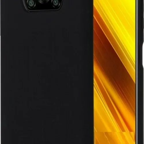 Techwave Matt case for Xiaomi Poco X3 / X3 NFC / X3 Pro black