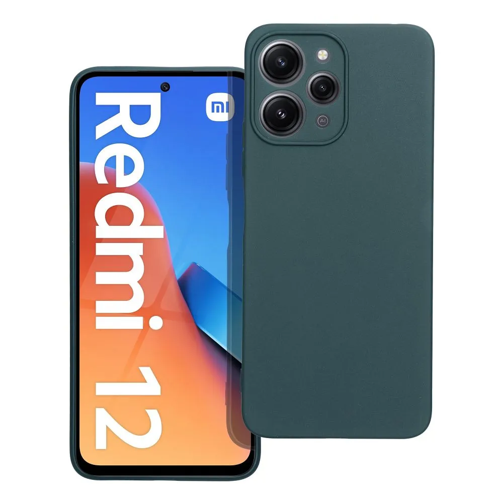 Techwave Matt case for Xiaomi Redmi 12 4G / 5G dark green
