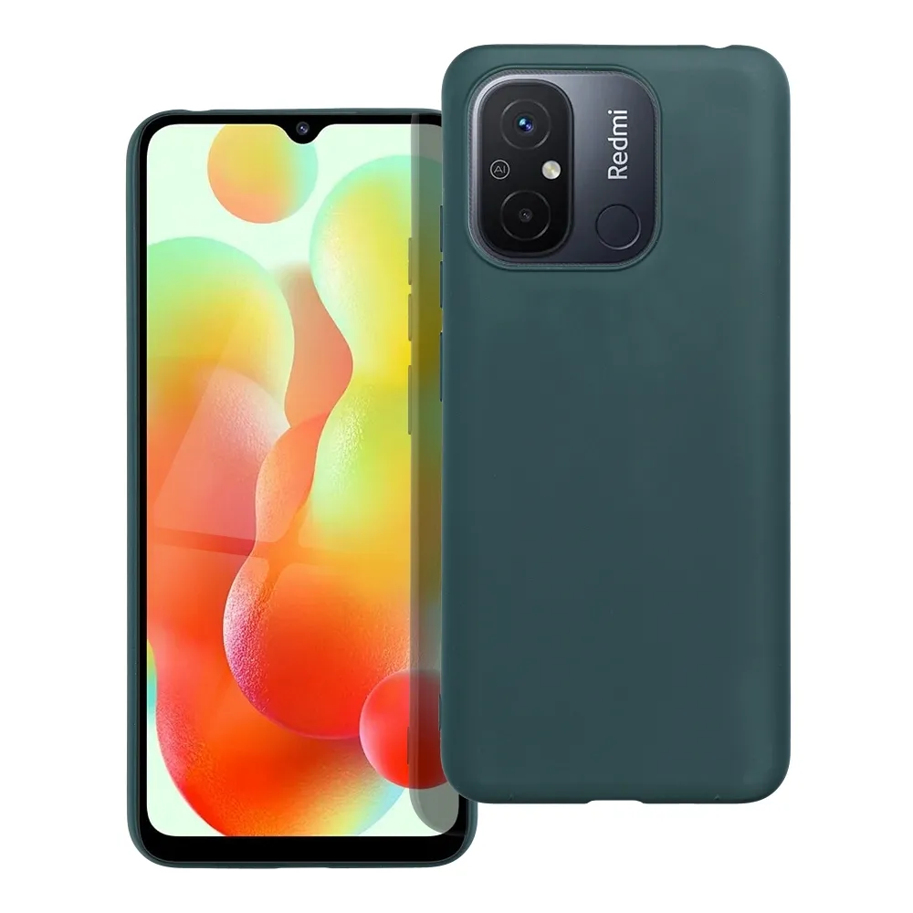 Techwave Matt case for Xiaomi Redmi 12C dark green