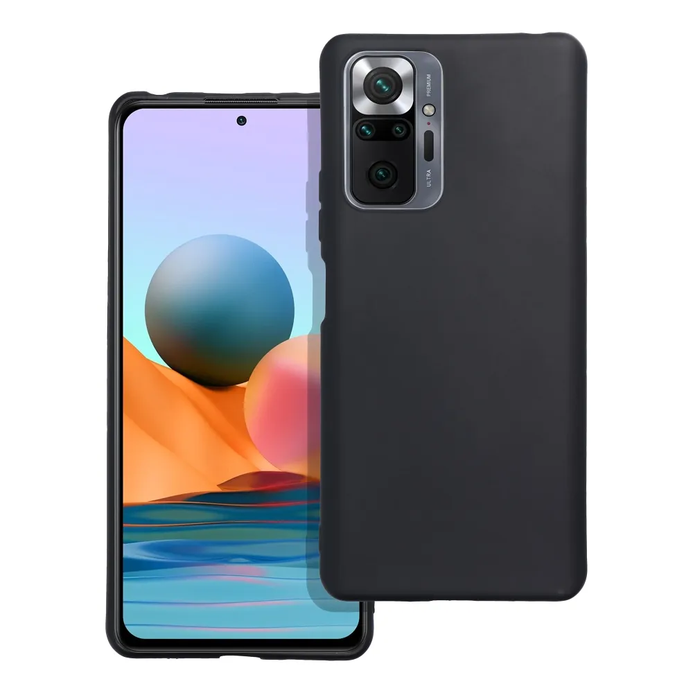 Techwave Matt case for Xiaomi Redmi Note 10 Pro / Note 10 Pro Max black