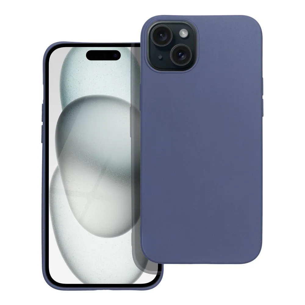 TechWave Matt case iPhone15 Plus blue